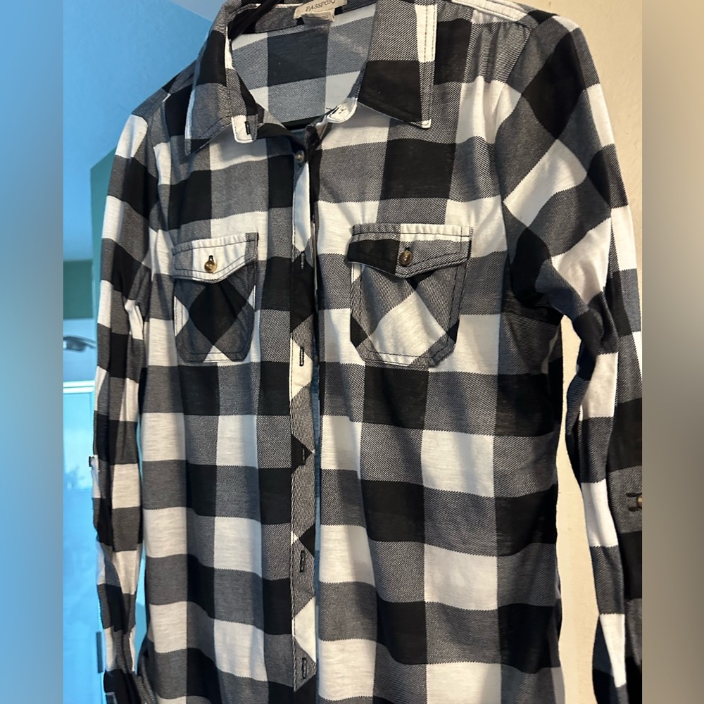 Checkered styled shirt